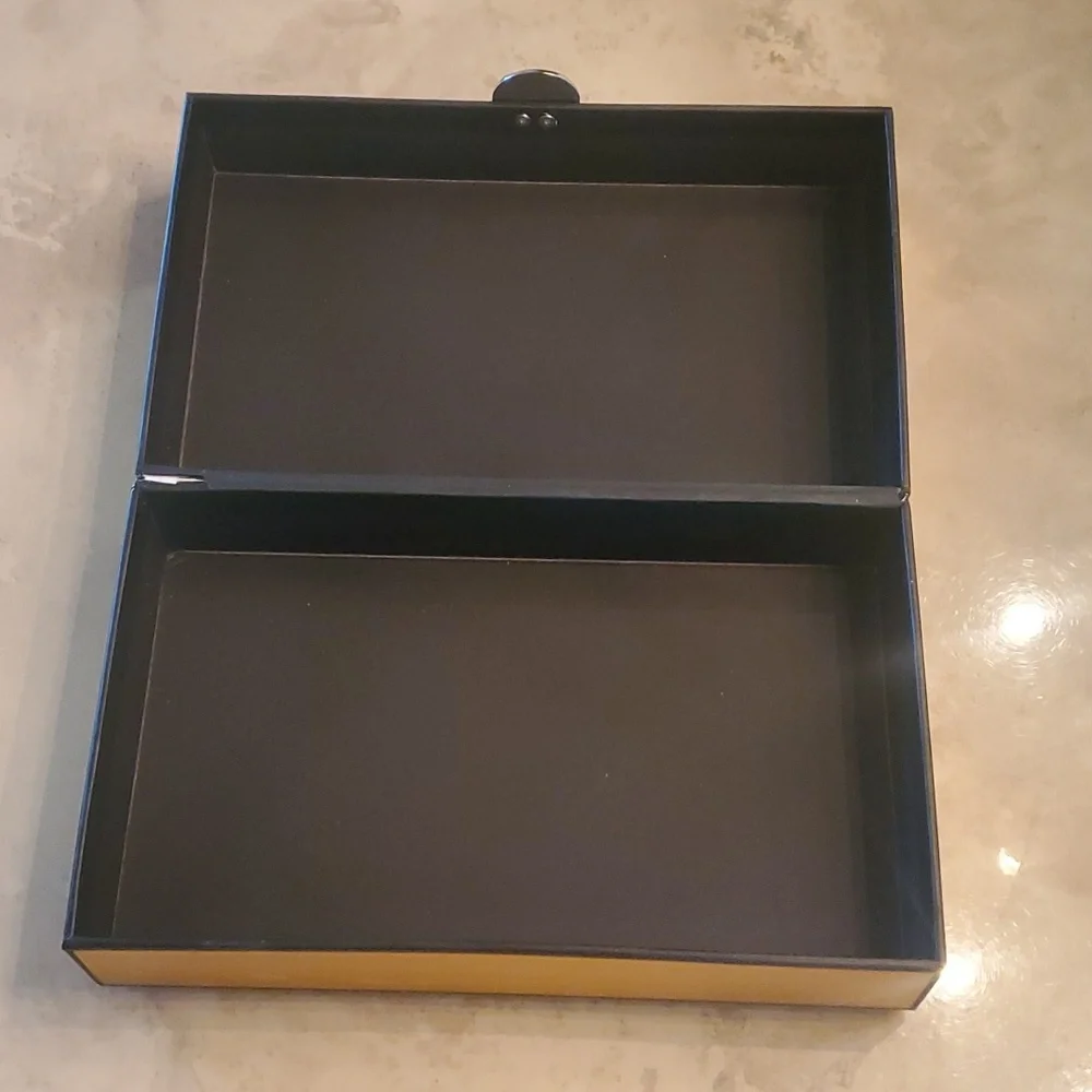 Metallic Gold Storage Box - Picture 2 of 4